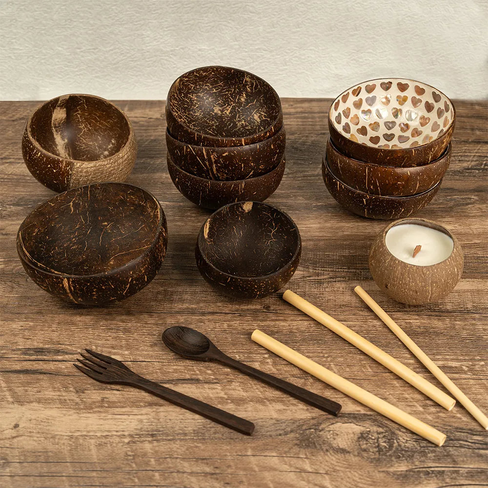 Handmade Coconut Bowl for Eco-Friendly Dining