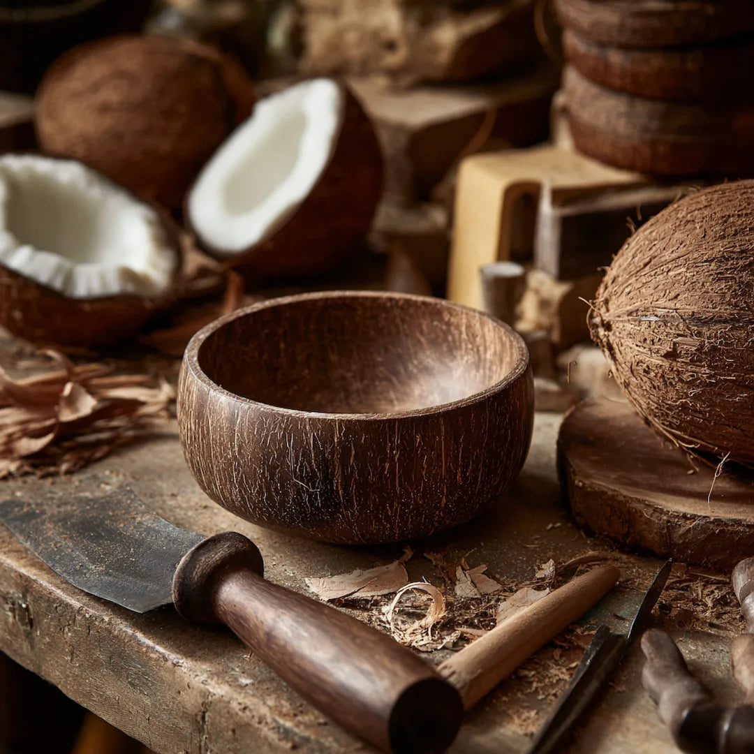 Handmade Coconut Bowl for Eco-Friendly Dining